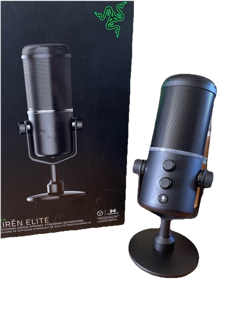 Razer Seiren Elite Professional-Grade USB Dynamic Microphone - Open Box