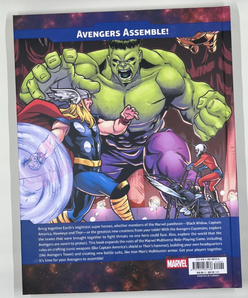 Avengers Expansion for Marvel Multiverse Role-Playing Game - CMON