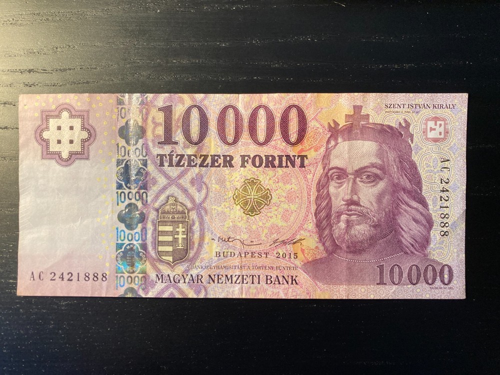 Banknote Hungary 10000 Forint 2015 Circulated