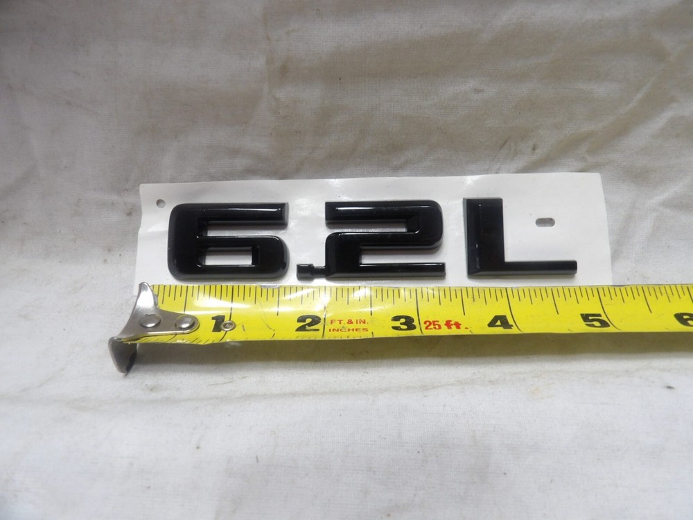 6.2L Emblem Black