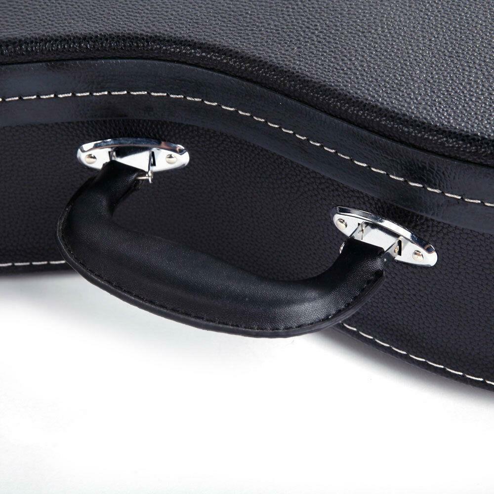 New Prefessional Hardshell A-Style Pattern Leather Wood Mandolin Case