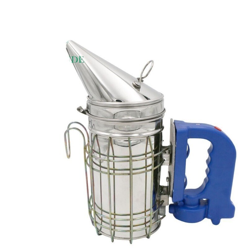 Stainless Steel Electric Bee Smoke Transmitter Kit Electric Beekeeping Tool