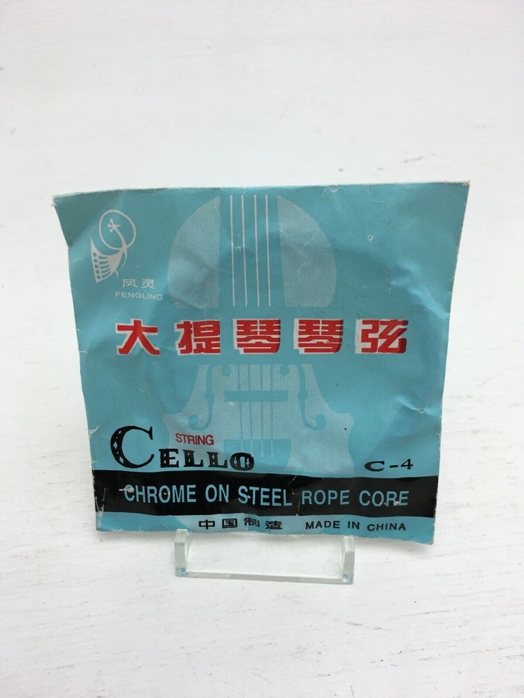 CELLO 4/4 String C-4 Chrome on Steel Rope Core Music