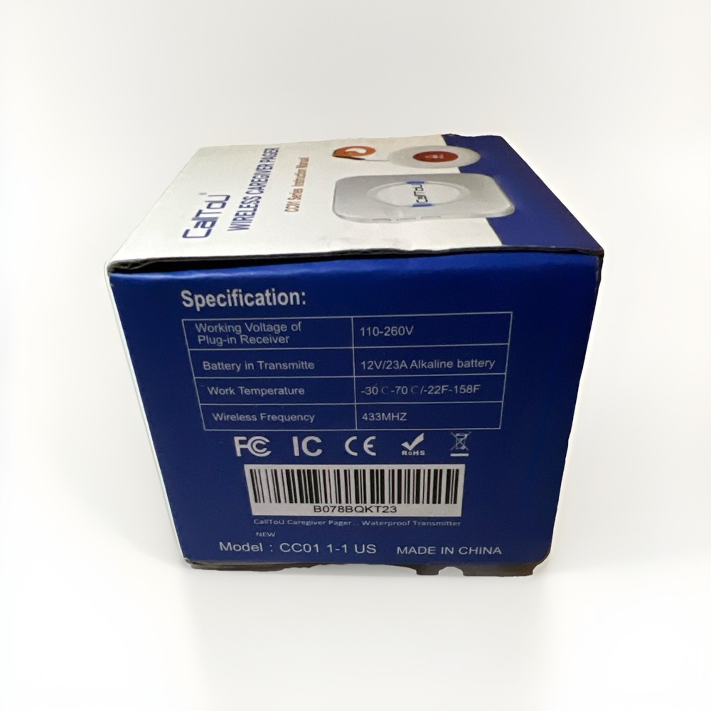 Caregiver Pager Wireless: Call Button System New