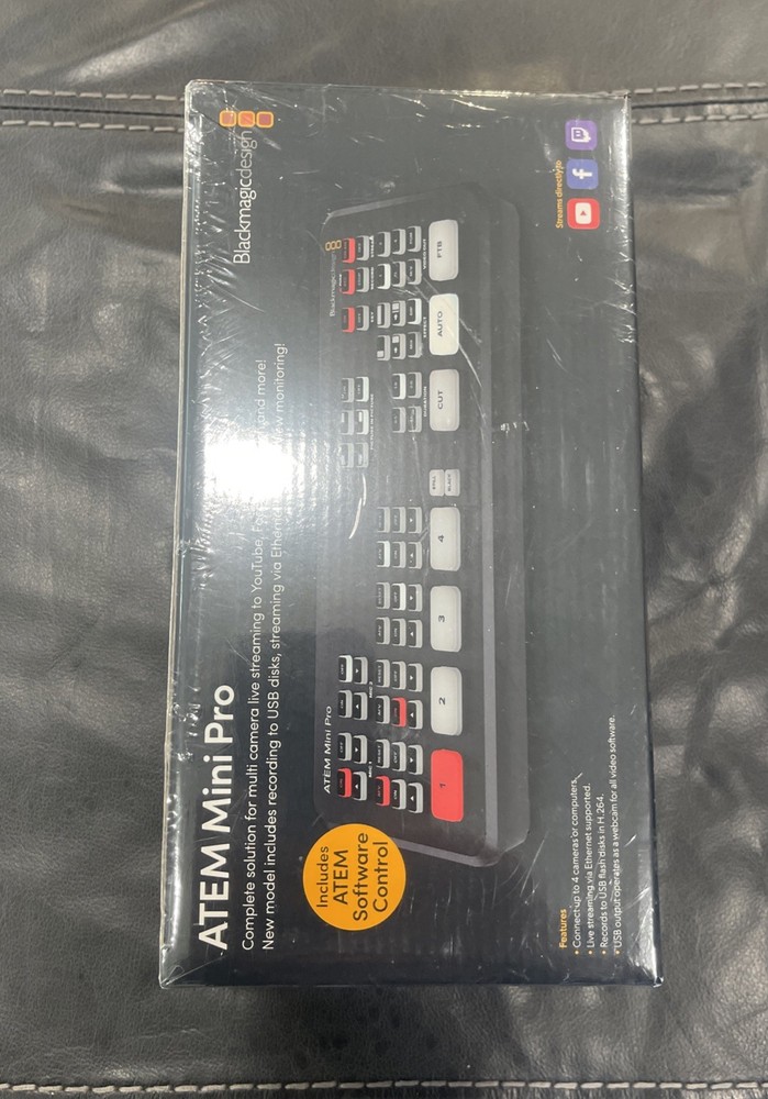 Blackmagic Design ATEM Mini Pro HDMI Live Stream Switcher