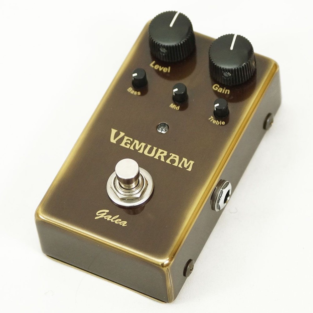 VEMURAM Galea Medium-Gain Overdrive Pedal Used