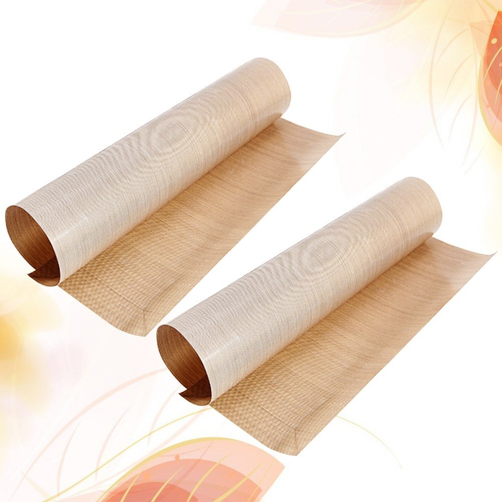 2 Pcs Baking Sheets Reusable Cookie Liner Cloth for Dough Easy Press Mat