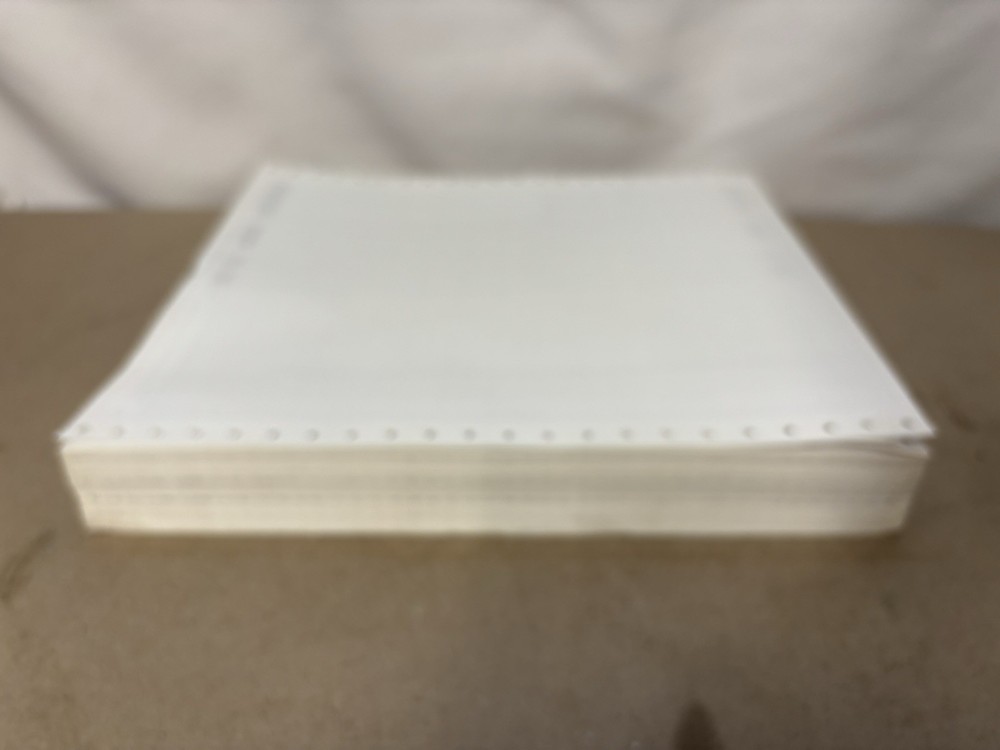 Dot Matrix Continuous Feed "MASTER PRODUCTION SCHEDULE" Paper 200 Sheets