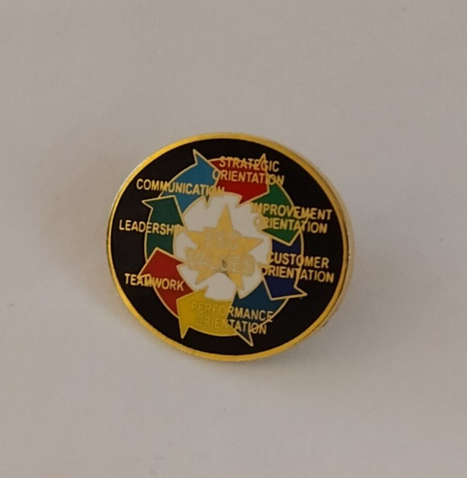 ESG Values Performance Leadership Communication...Lapel Tack Pin