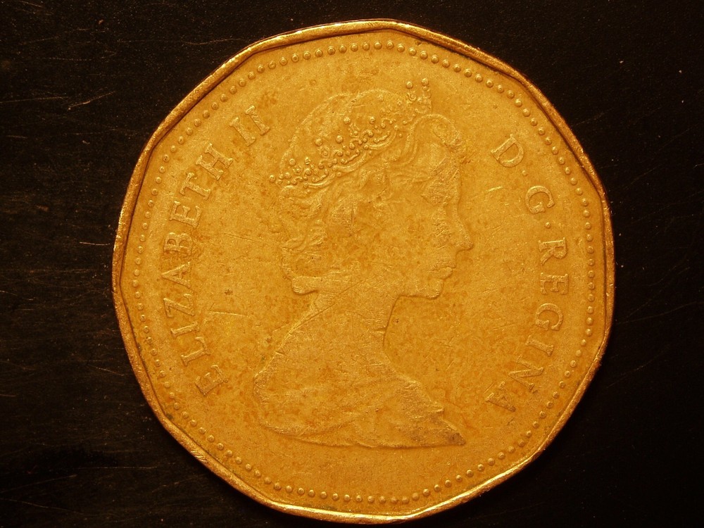 CANADA 1987 ONE DOLLAR COIN #2