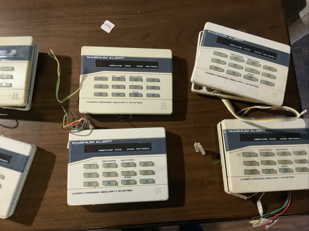 14 Napco Magnum Alert Lot Control Keypad Panel for Computerized Security System