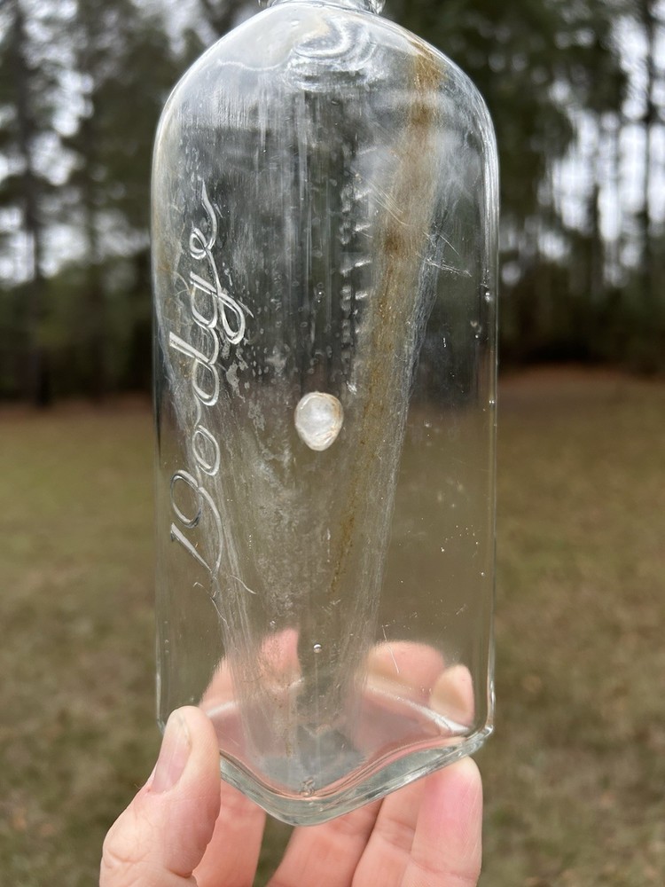 Vintage Dodge Embalming Fluid Bottle