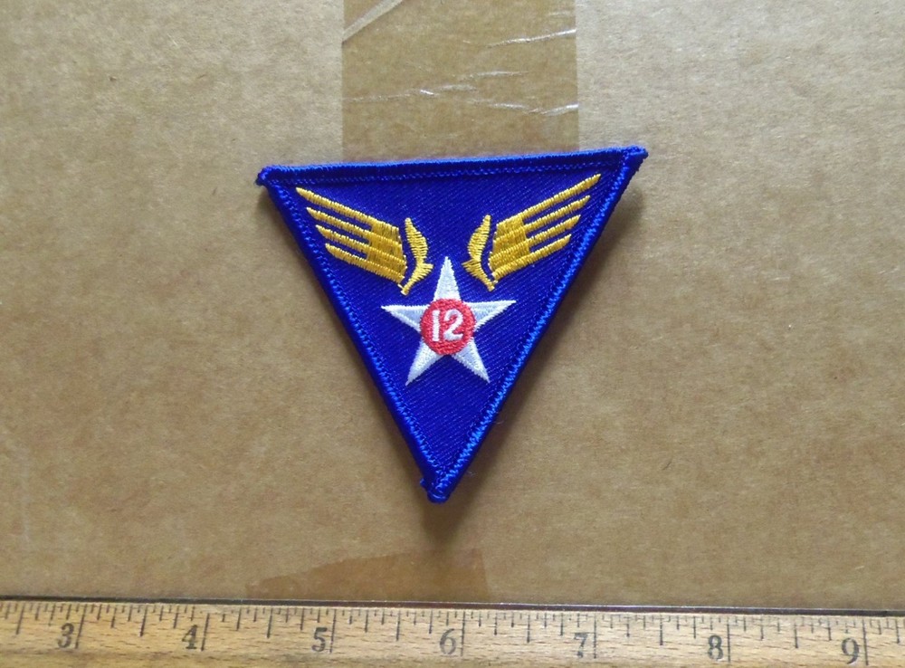 US Air Force - 12th Air Force Embroidered Patch