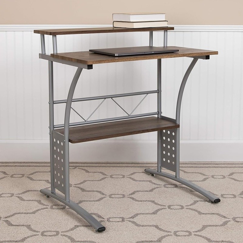 Modern Multi-Space Saving Computer Desk W/ Storage Home Office Dorm Use