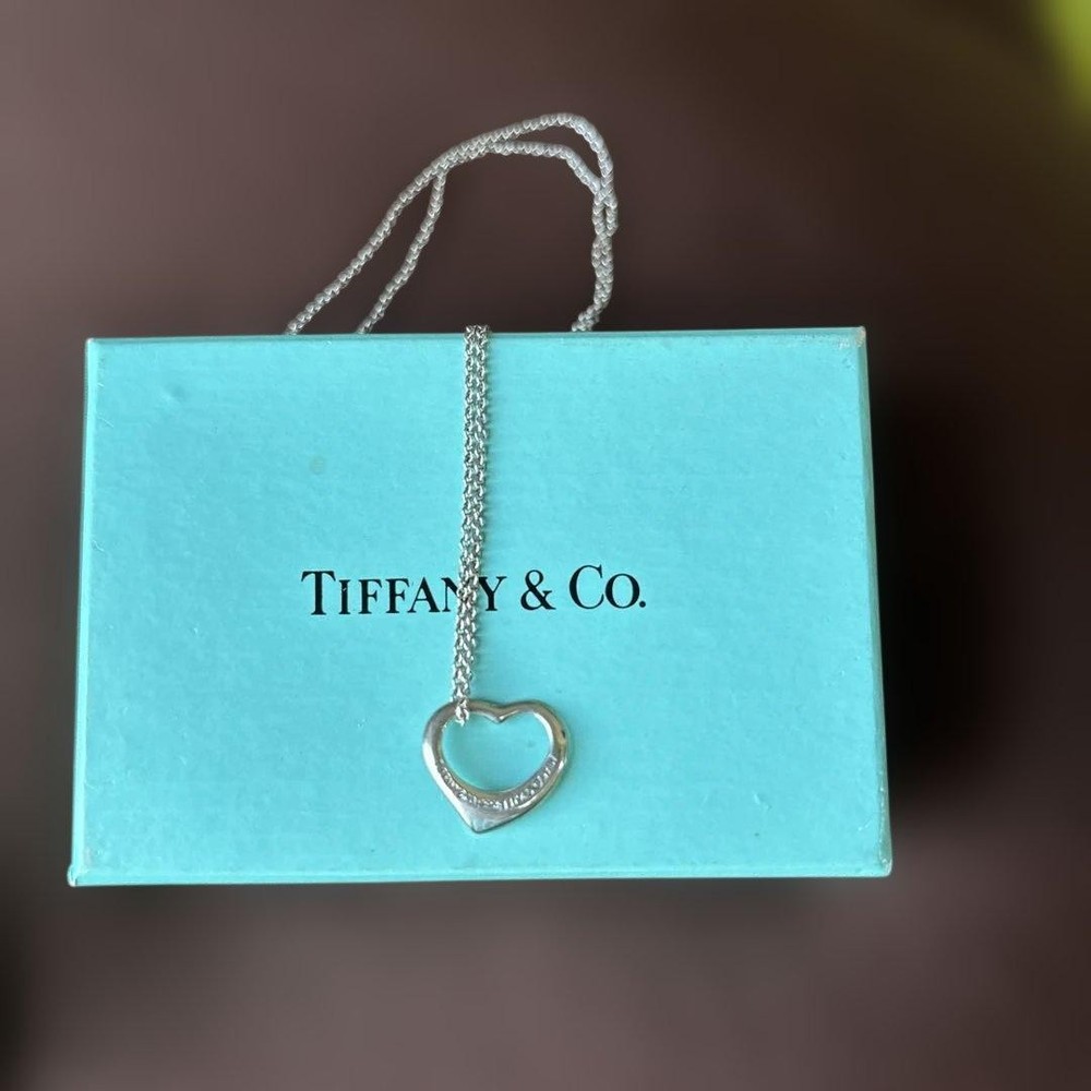 Tiffany Open Heart 925 Necklace