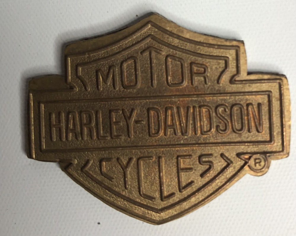 3 Harley-Davidson Embroidered PATCHES And 3 Metal Emblems