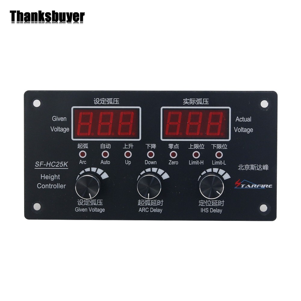 SF-HC25K Torch Height Controller Plasma THC+THC Lifter+Small Bumper for CNC