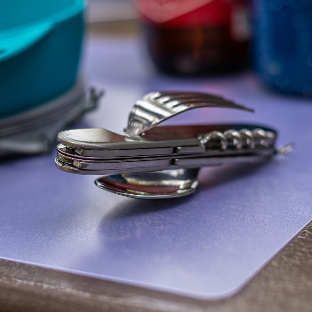 7 Function Deluxe Heavy Duty Camping Utensil Multi Tool