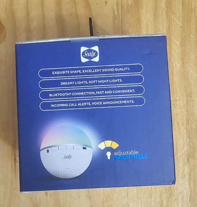 Sealy ORD Speaker LED 5 modes & Bluetooth