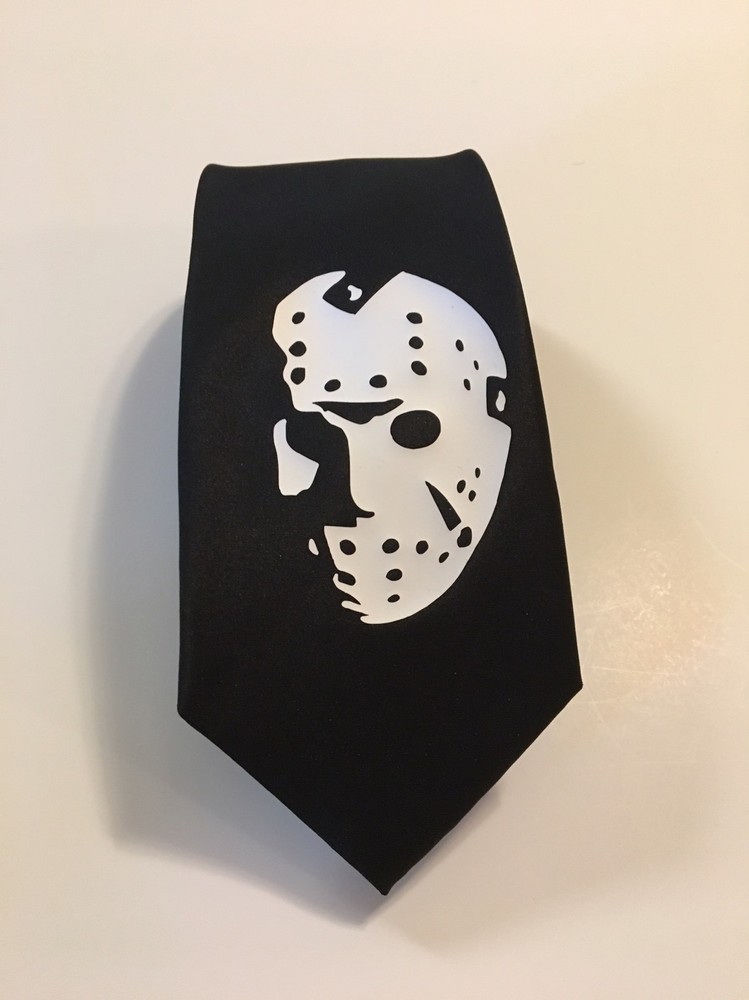 Friday Scary Mask Neckties