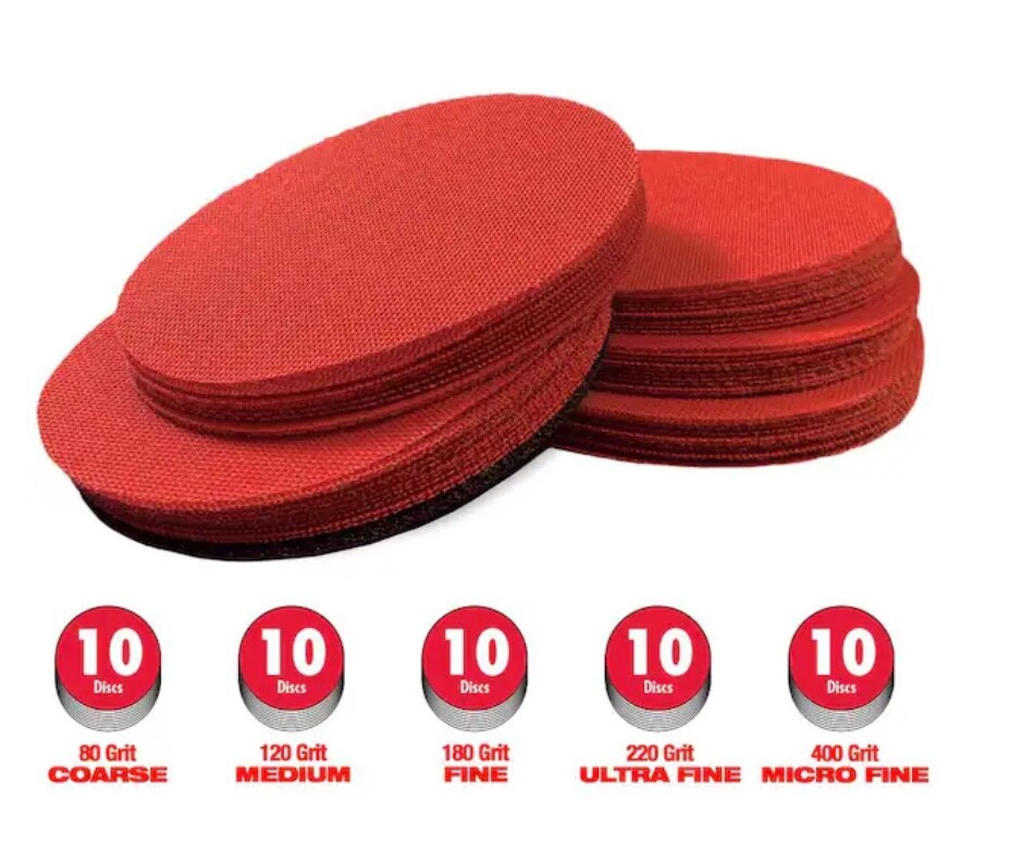 DIABLO 5 in. SandNet Coated Assorted Disc (50-Pack)