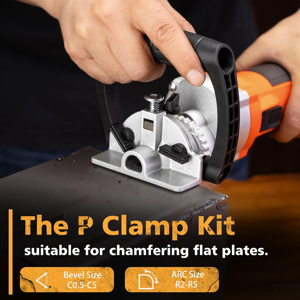 Handheld Chamfer Tool, Metal Chamfering Tool, for Trimming, Beveling, Deburring,