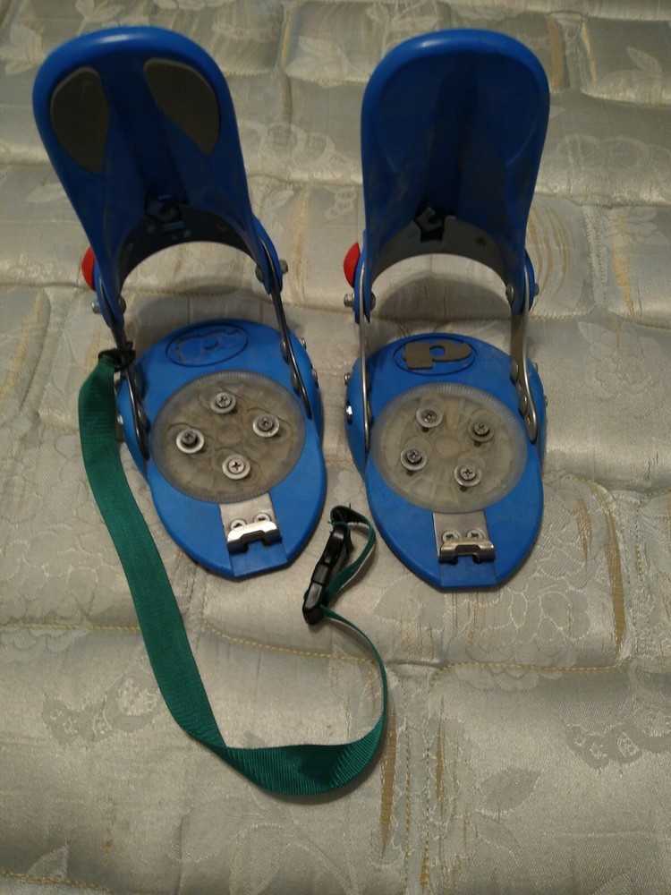 Device corp Clip-in Snowboard Bindings for heel peg boots SBS