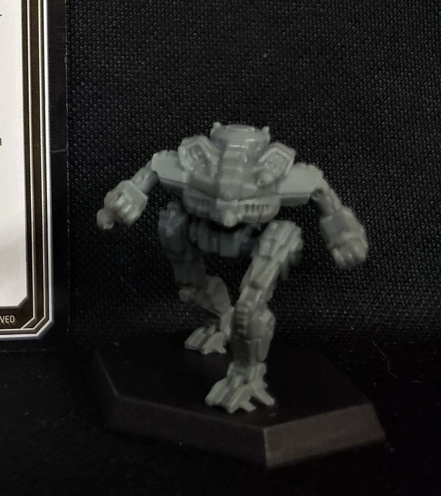 Battletech Mercury Mech + Pilot Cards Alpha Strike Comstar Command II Catalyst