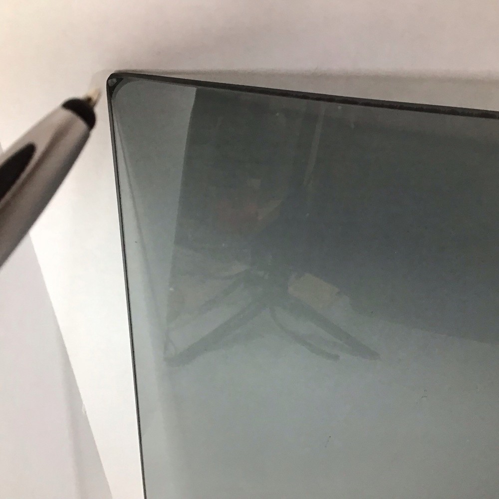 1954 Zenith Console Television TV Replacement Curved Front Glass Panel