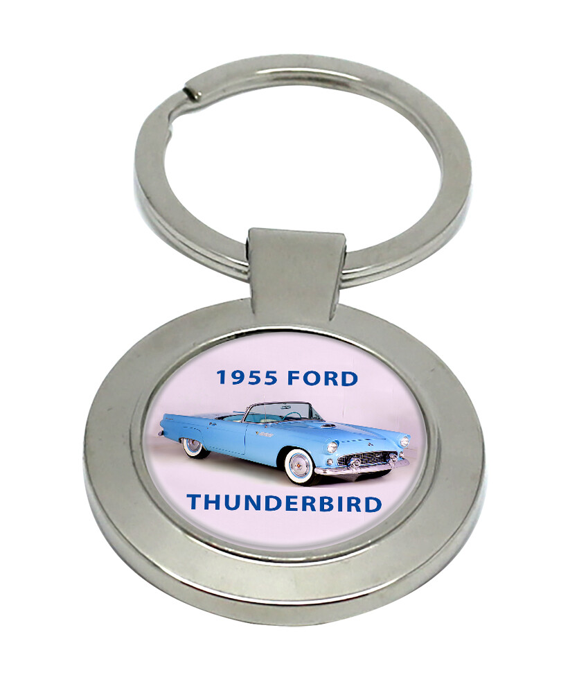 1955 Ford Thunderbird Car Key Ring