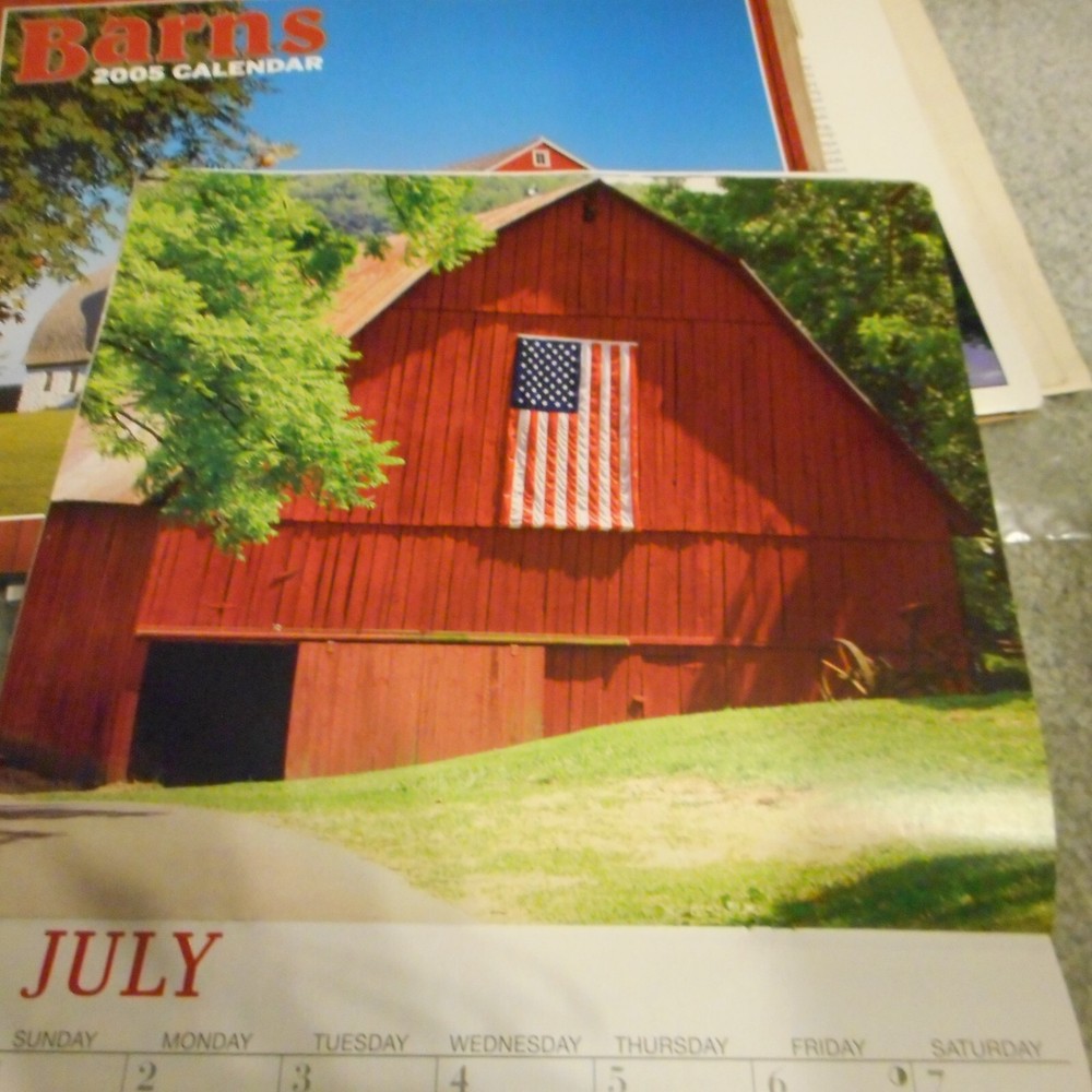 2018 Barns Calendar Dolgencorp