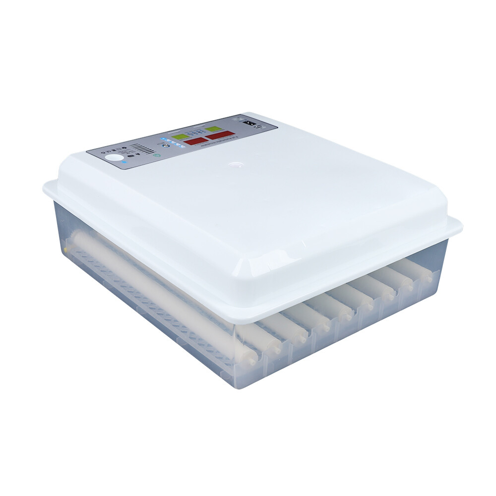 Egg Incubator 64 Eggs Fully Digital Automatic Hatcher Fits Hatching Chicken Farm