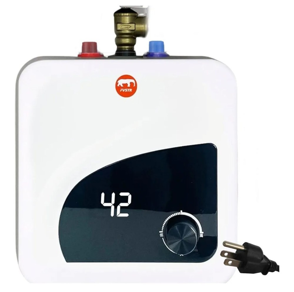 Electric Hot Water Heater 120V Tank Storage,Rv Tr 4 Gallon Trailer 1.5KW Kitchen