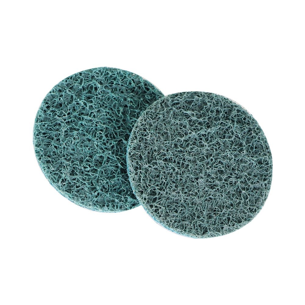 50 Piece 2 In Fine Surface Conditioning Discs Roll Lock Grinder Sanding Pads New