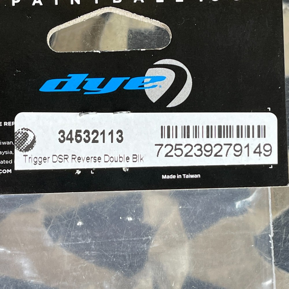 NEW Dye DSR+ Reverse Double Trigger - Black