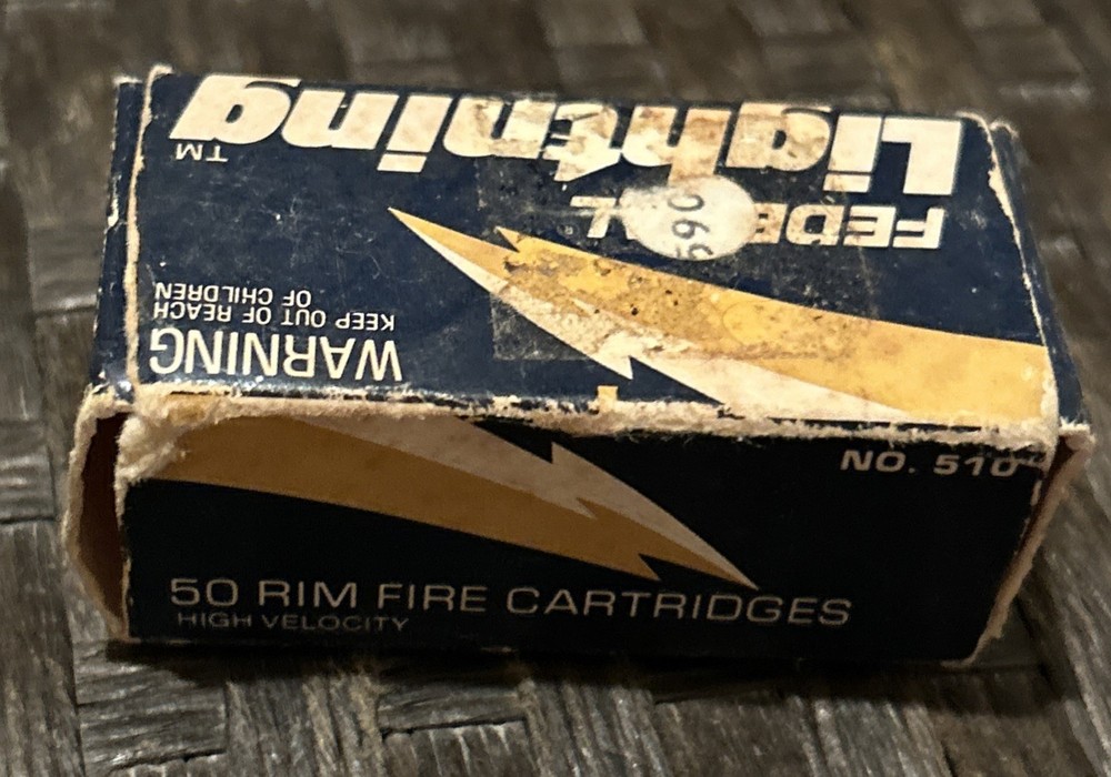 Federal lightning .22 LR Empty Box Plastic Insert