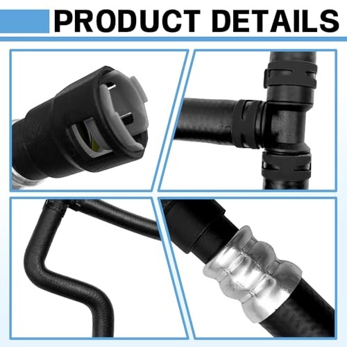 Engine Heater Hose Assembly Supply and Return Hose Compatible with Chevy