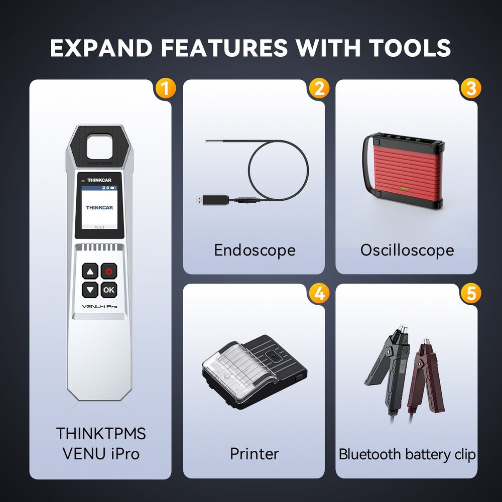 ThinkScan 672 Full Diagnostic Tool Bidirectional Scanner CAN FD IMMO TPMS Reset