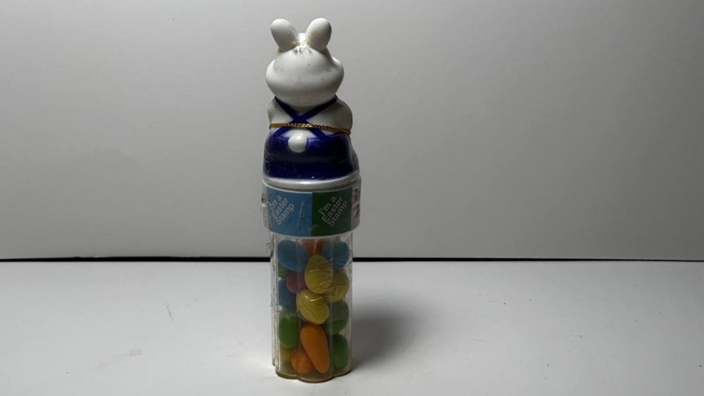 Stamp Pad Easter Bunny Candy Container Mint Unopened from 1998