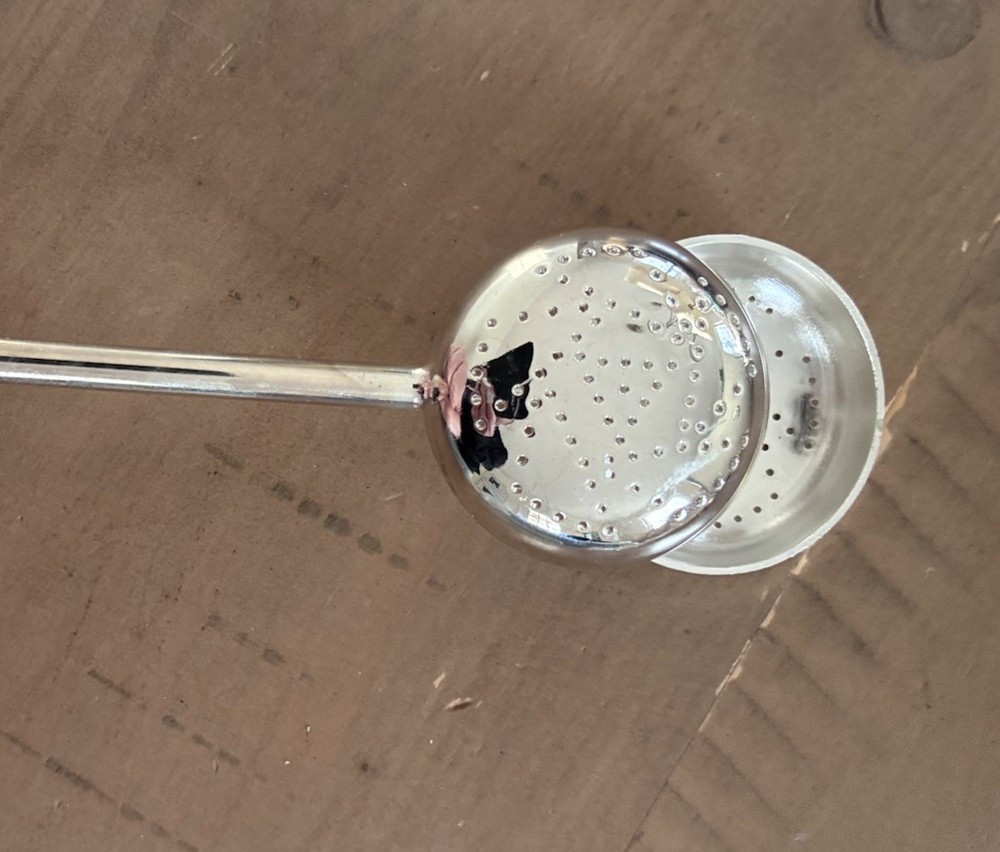 Vintage Stainless Steel Retractable Tea Infuser