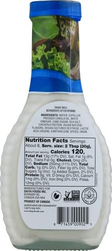 Daiya Blue Cheeze Dairy-Free Dressing, 8.36 oz