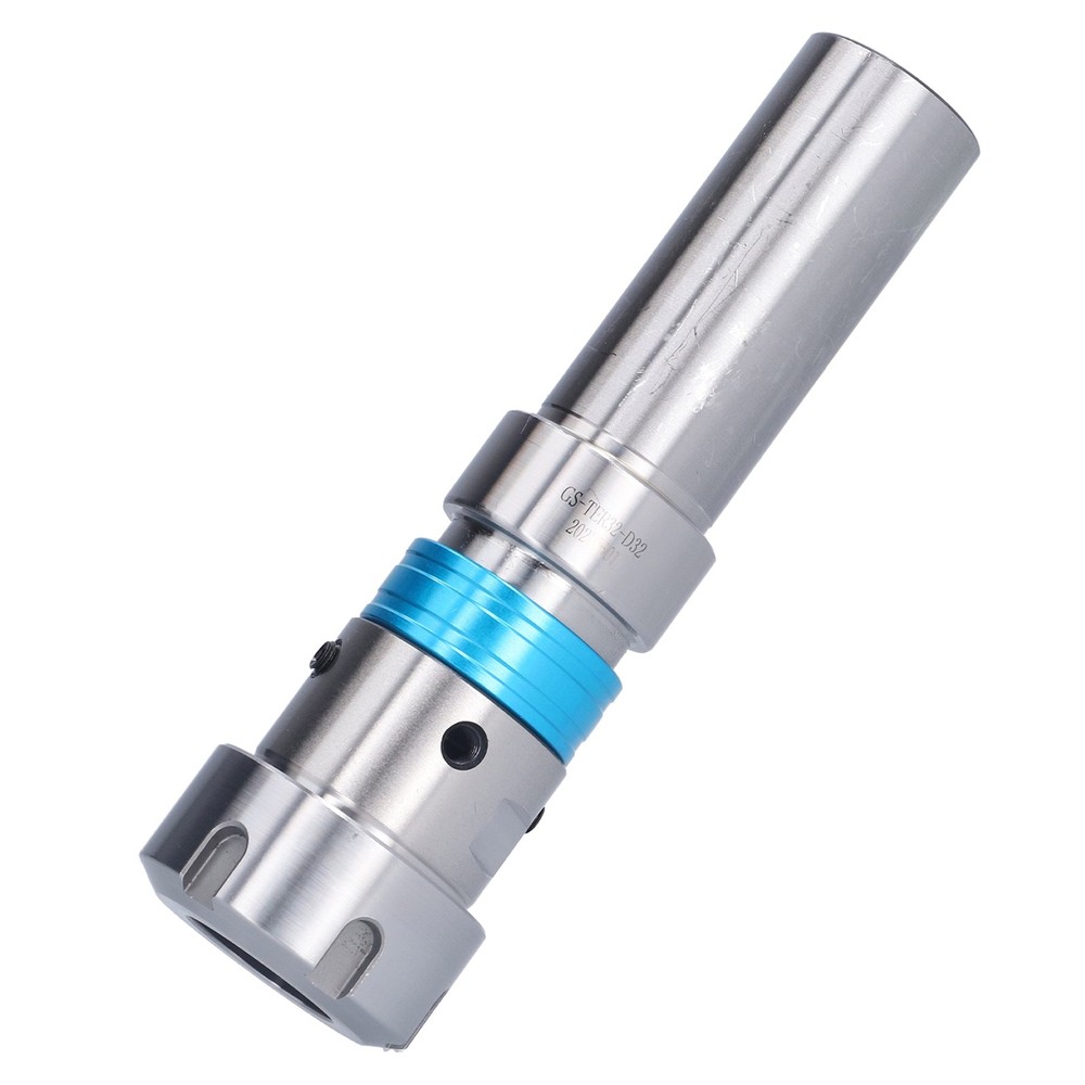 Collet Chuck Holder Floating Tapping Tool Extension Rod Straight Shank Round