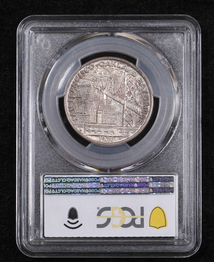 1936 S PCGS MS66 Bay Bridge Commemorative Half Dollar
