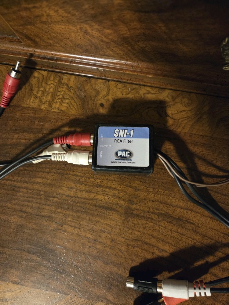 PAC SNI-1 Ground Loop Isolator - RCA Filter 12v Audio