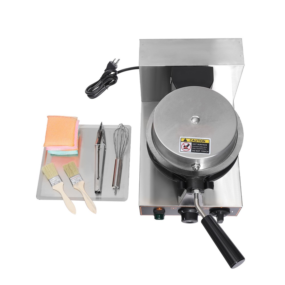 110V Electric Waffle Making Machine Hexagonal Egg Bubble Waffle Maker 1300W