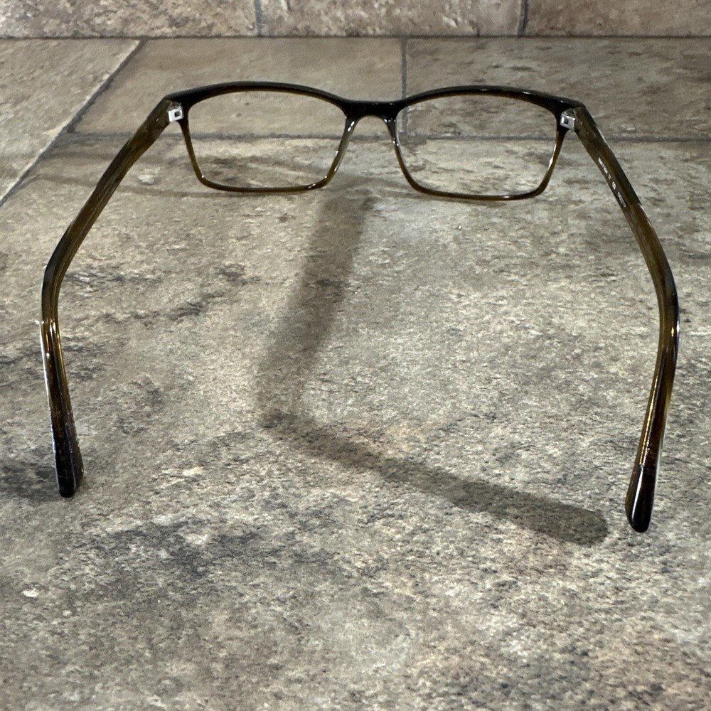 Ogi EVOLUTION Brown Square Eyeglasses Frames Japan 54-22-140-34mm G15