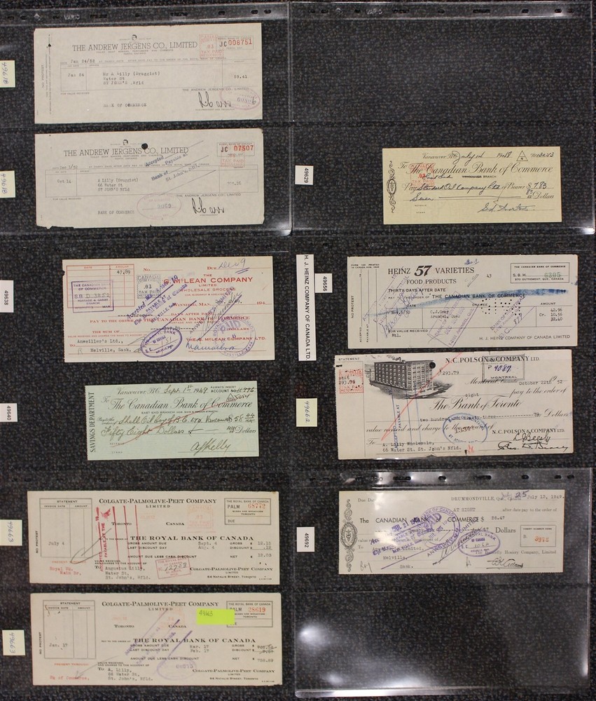 CANADA REVENUE EXCISE TAX METER STAMP COLLECTION