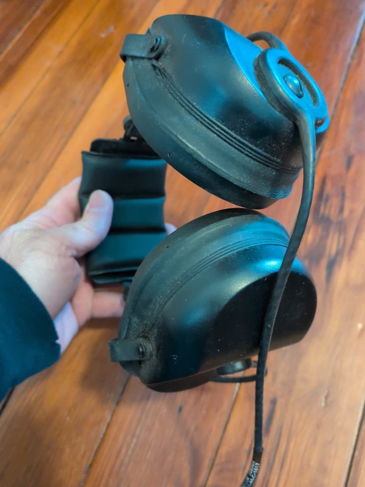 Vintage Astrocom 10391-B - Headphones 10355-B ** UNTESTED **