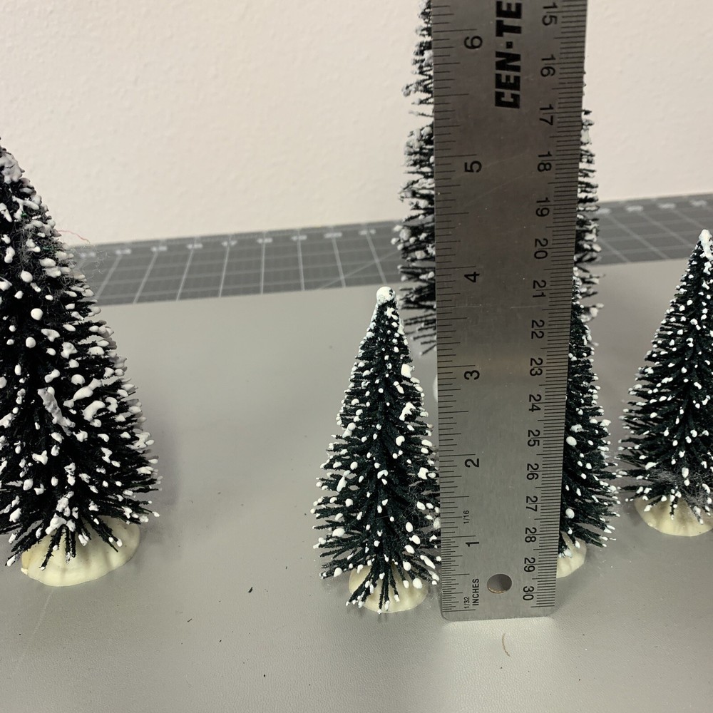 Unknown Brand 7 Assorted Winter Pine Trees No Packaging