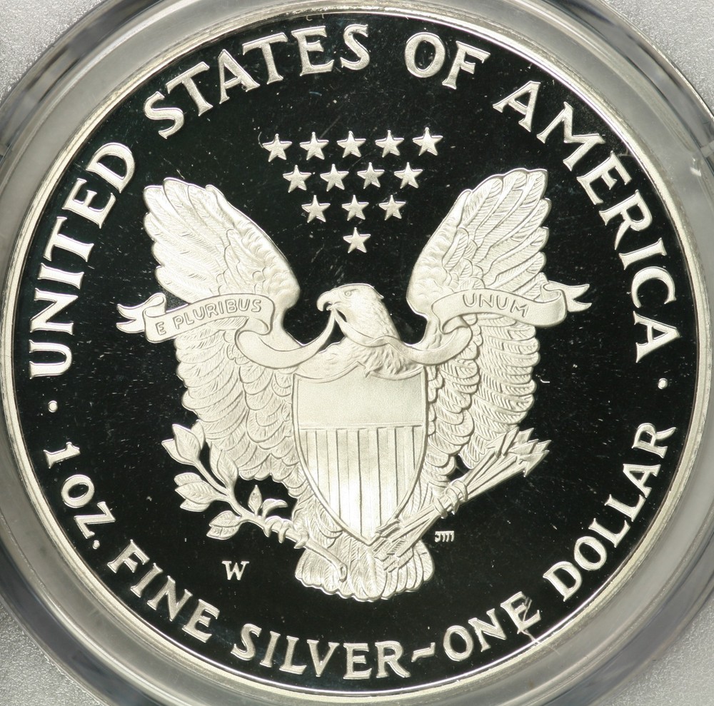 1995-W Proof Silver Eagle PCGS PR69DCAM ~ No Spots!